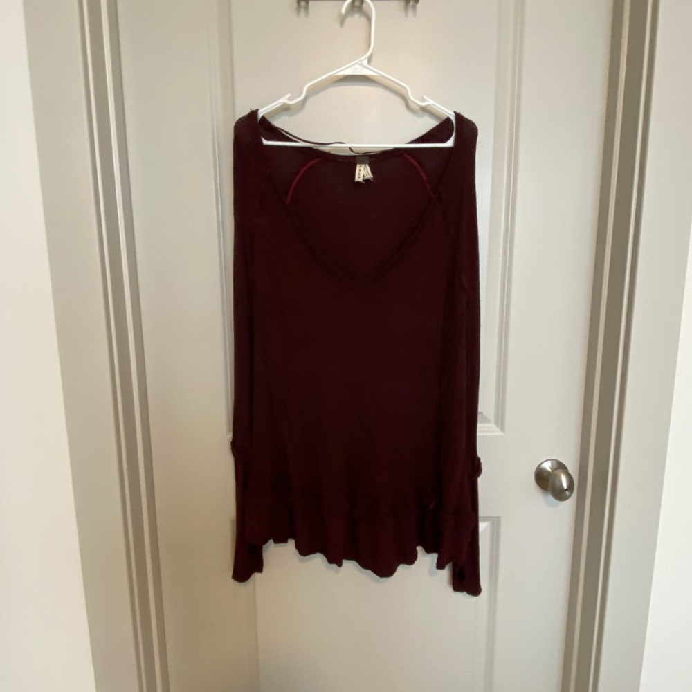 Free people slouchy long sleeve